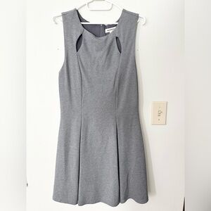 Monteau Charcoal Gray Midi Dress